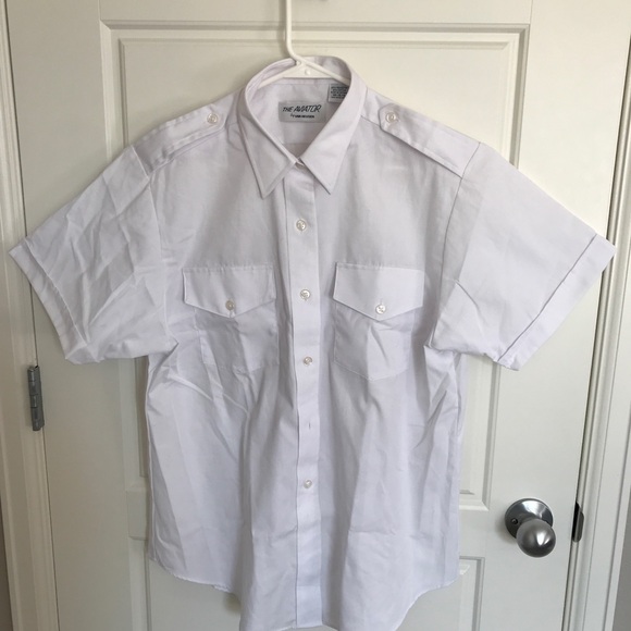 Size 14 Ladies Van Heusen Pilot Aviator shirt. FINAL PRICE - Picture 3 of 5